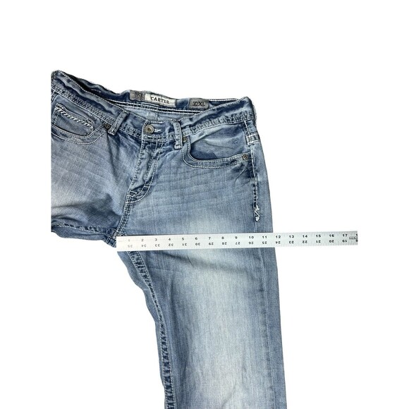 BKE Carter Men's Jeans 32XL Tall (32x36) Straight Light Wash Denim Stretch - Picture 5 of 11